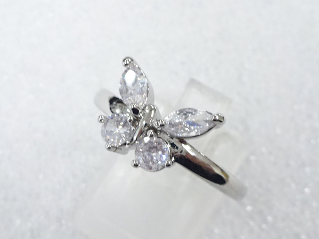 CRYSTAL FASHION RING / JP SIZE 17